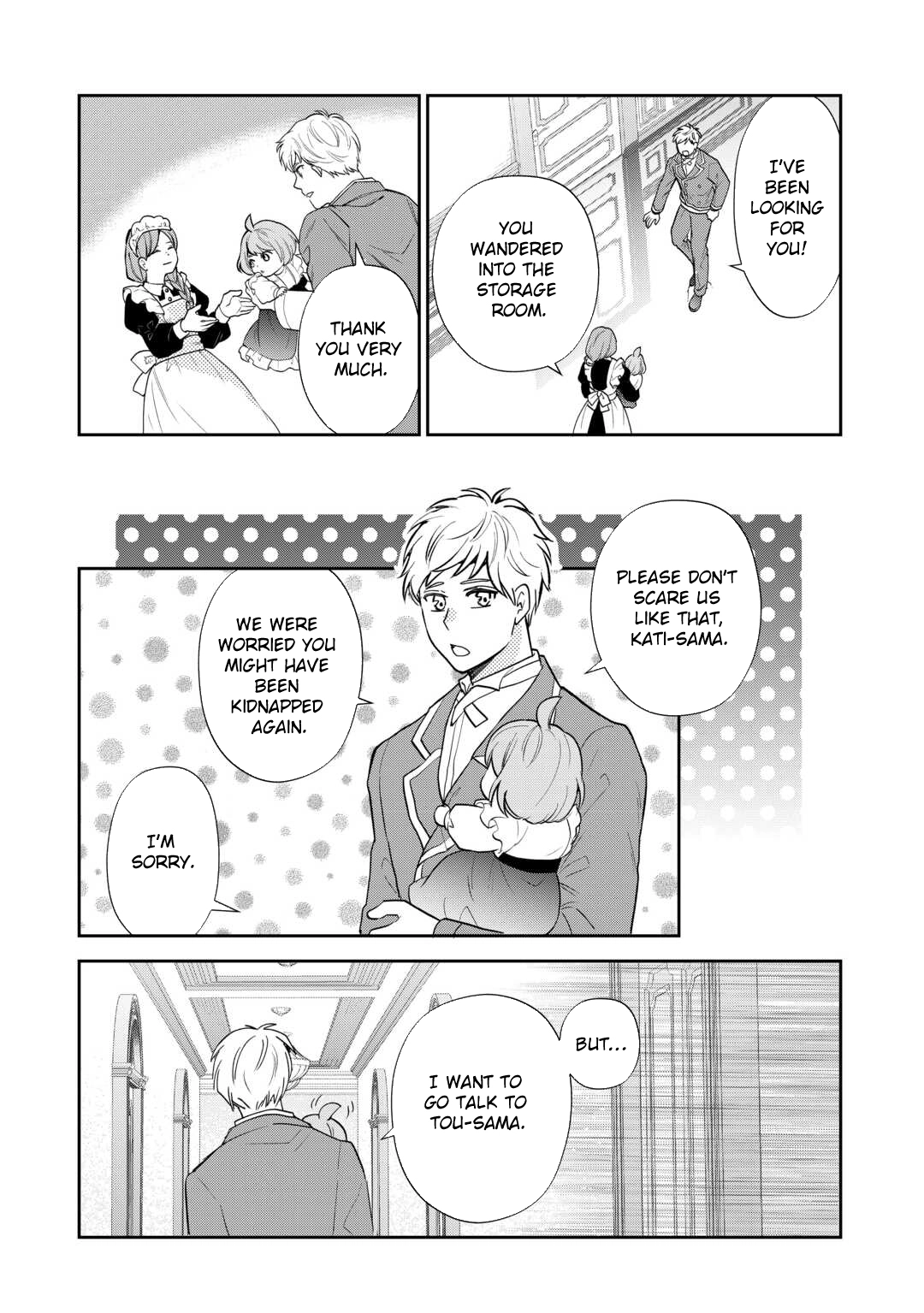 Reincarnated Baby Katy Is Doing Spy Work , and Seems to Be Dotingly Loved by Her Ruthless Father. Chapter 9 Page 8